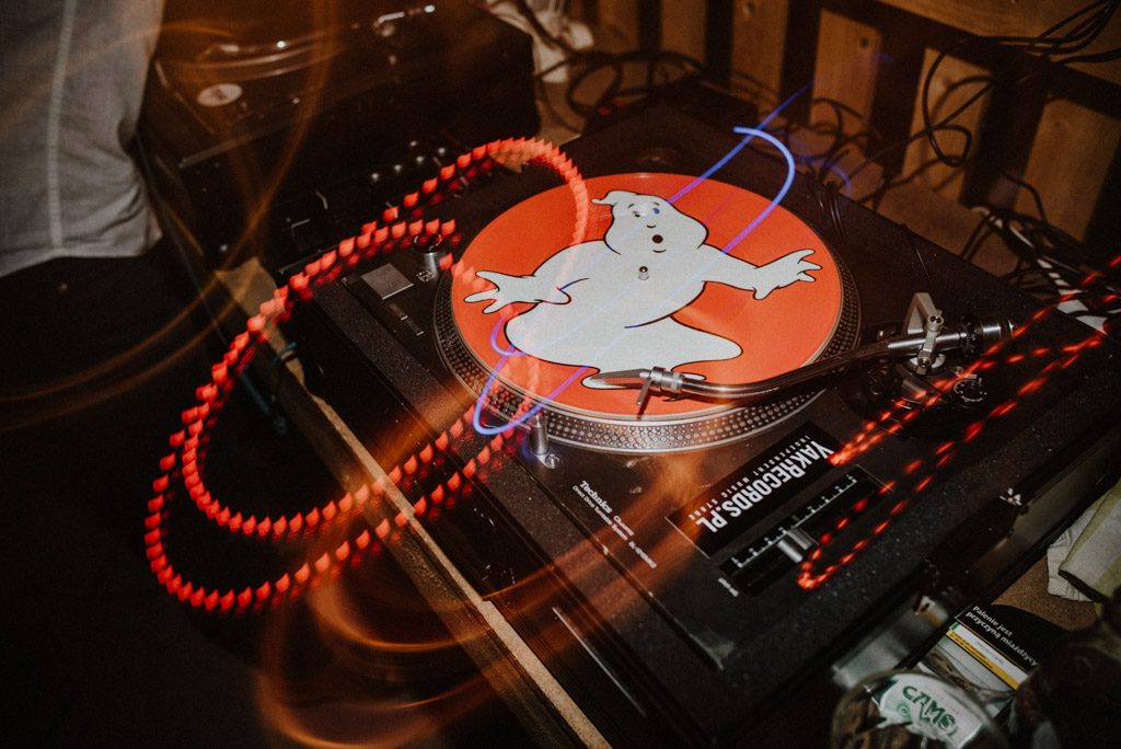 winyl vinyl ghostusters teddybear DJ
