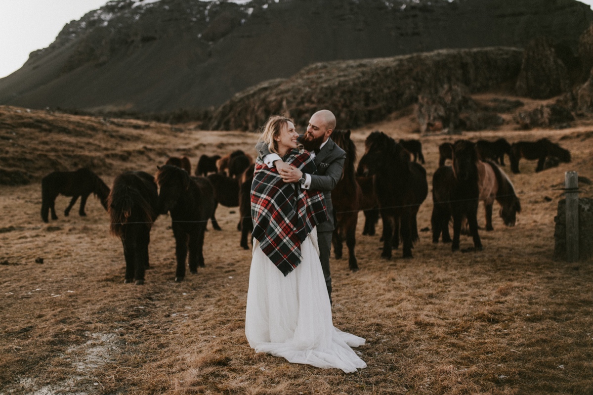 Sesja ślubna na Islandii Islandia za granicą skandynawia Adrian Pytlik Marta Bąk