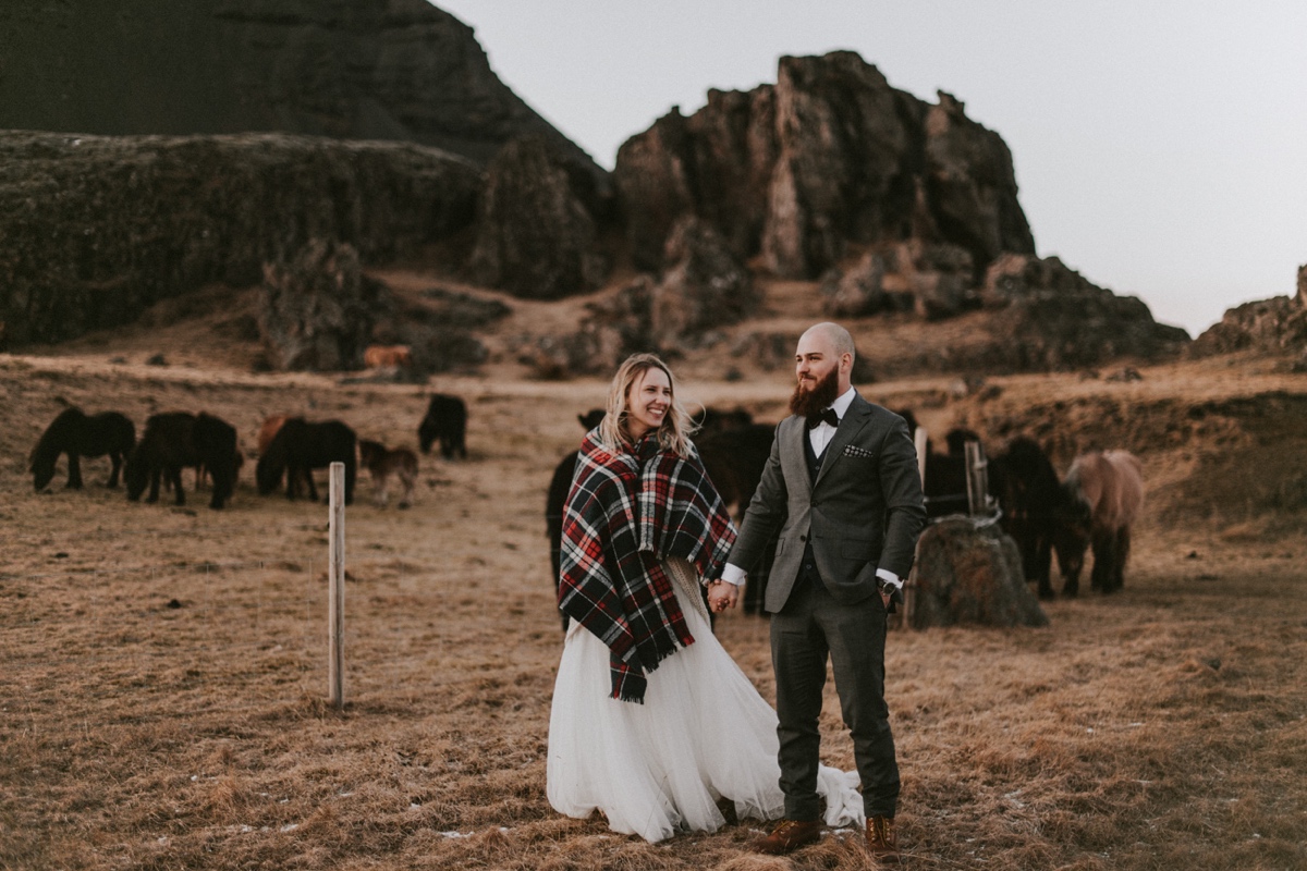 Sesja ślubna na Islandii Islandia za granicą skandynawia Adrian Pytlik Marta Bąk