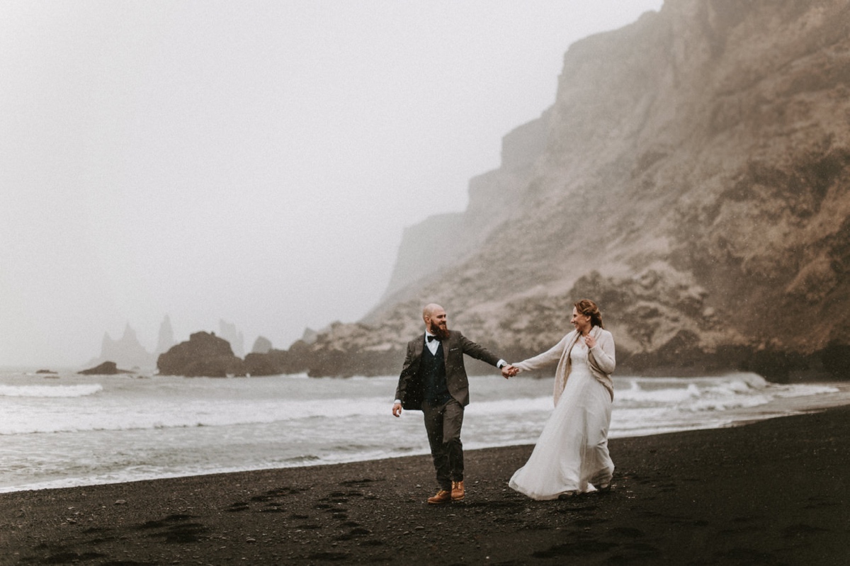 Sesja ślubna na Islandii Islandia za granicą skandynawia Marta Bąk