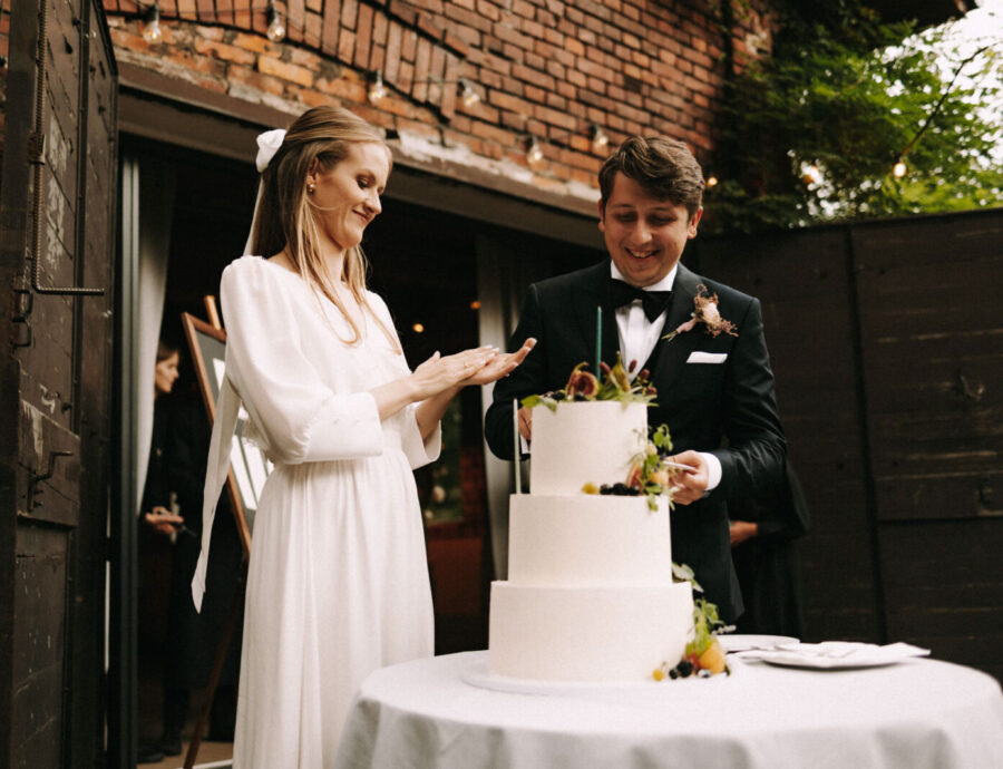 Kotulińskiego 6 wesele czechowice dziedzice bielsko biała fotograf ślubny tort weselny