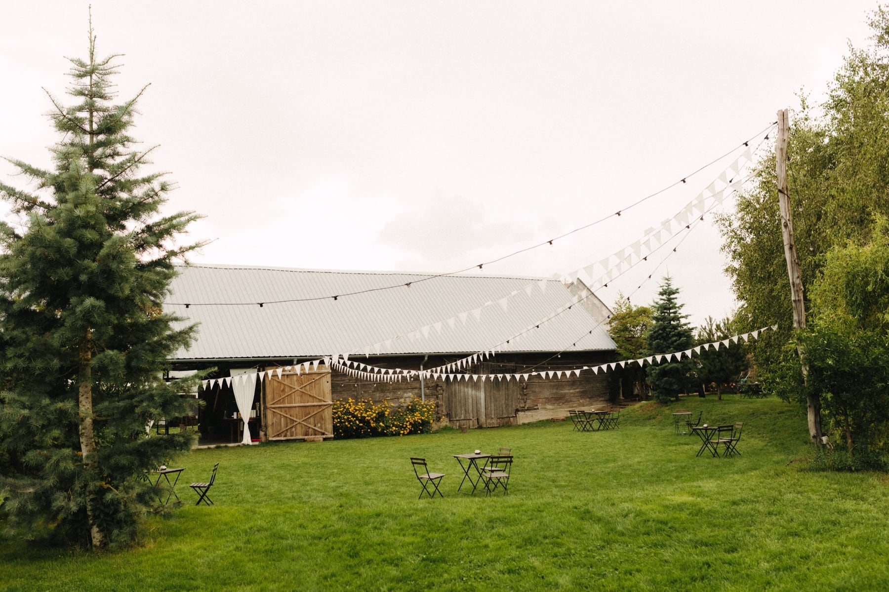 Folwark Ruchenka Ruchno Warszawa wesele w stodole