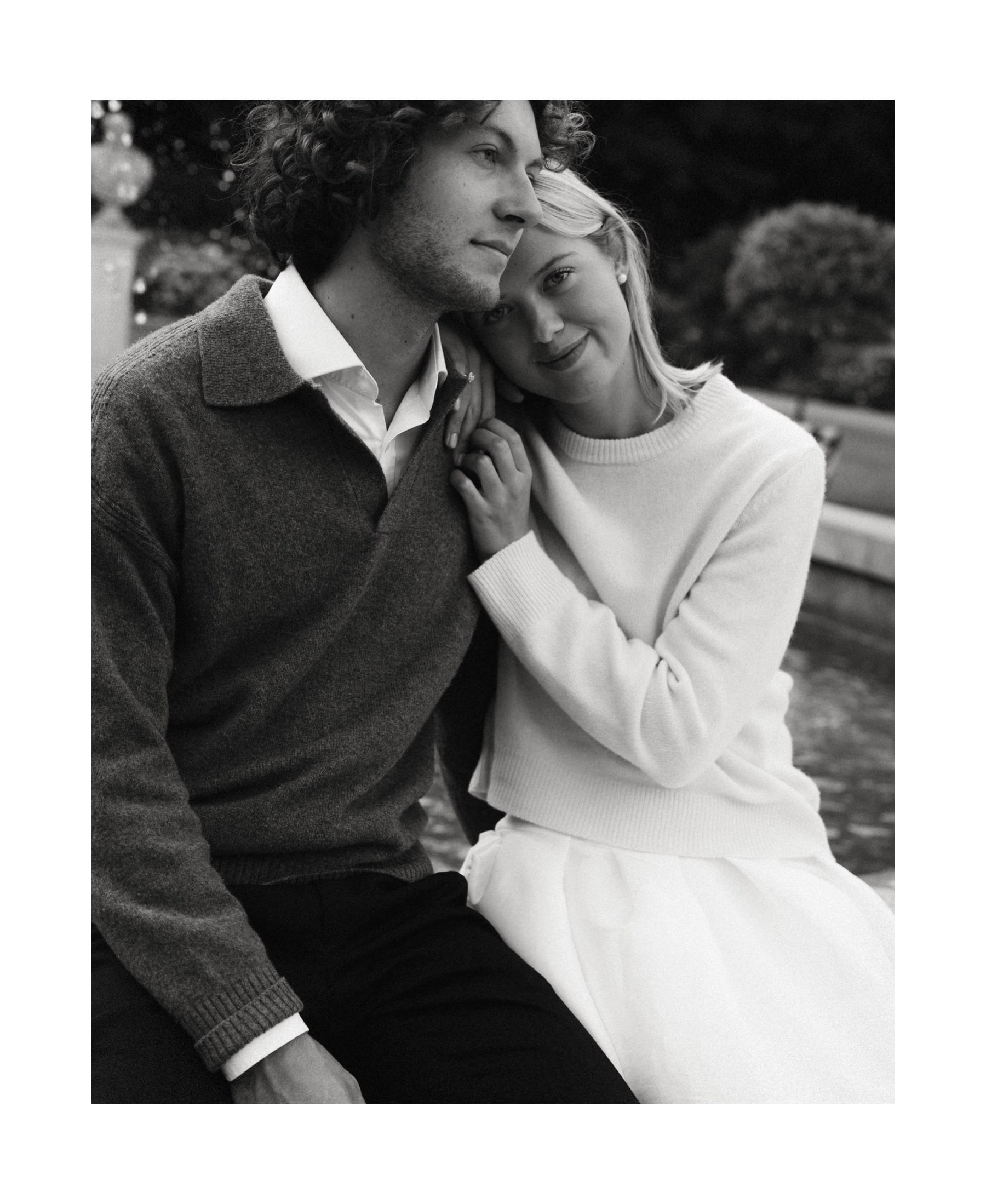 sesja narzeczeńska w Warszawie w Łazienkach